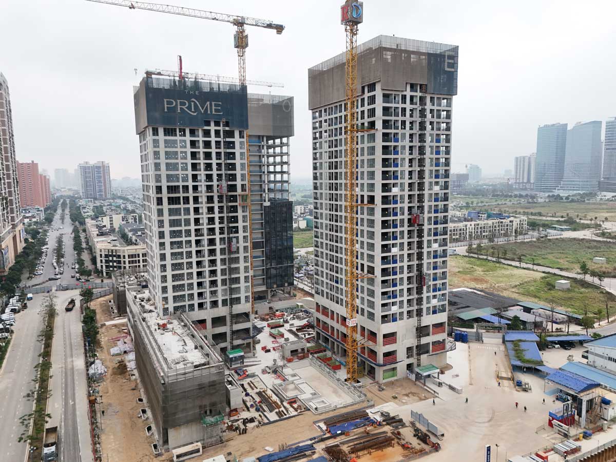 Tiến độ thi công K8CT1 tháng 3 năm 2026
