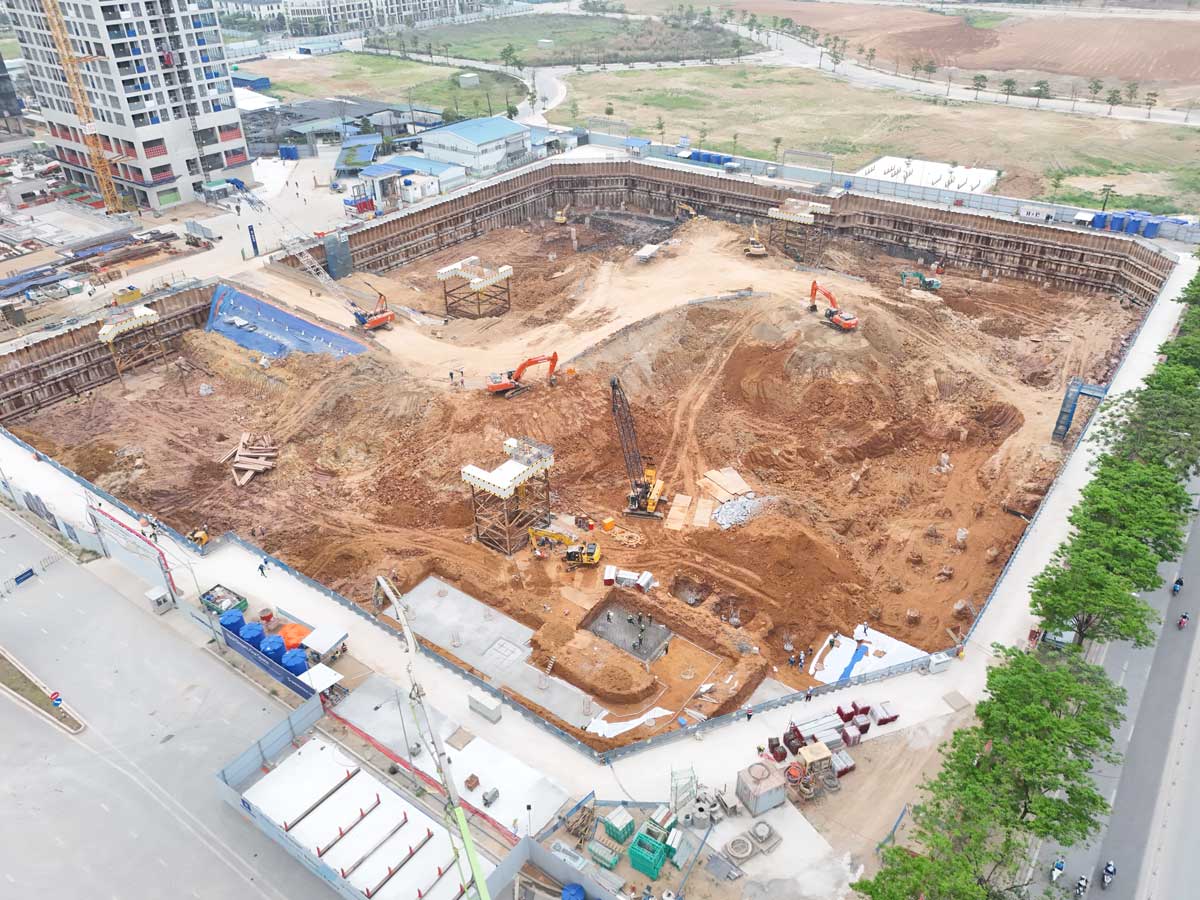 Tiến độ thi công thực tế dự án K8CT1 tháng 3 năm 2026